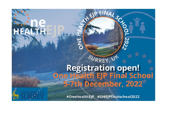 The One Health European Joint Program (EJP) – Final School  dal 5 al 7 dicembre 2022