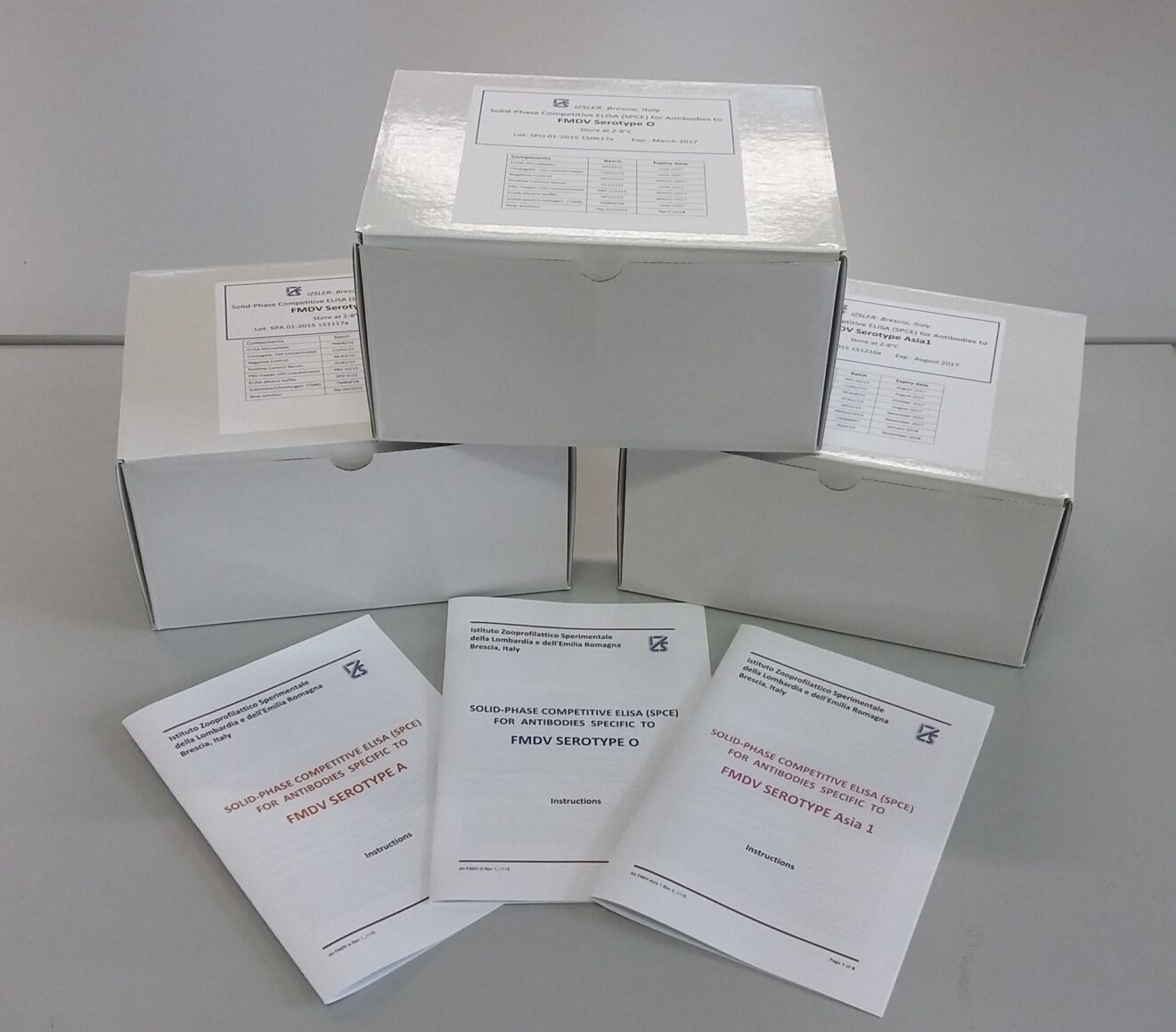 Produzione IZSLER di Kit Diagnostici Certificata ISO 9001:2015